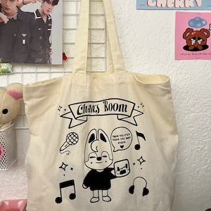 Stray kids Chans room tote bag