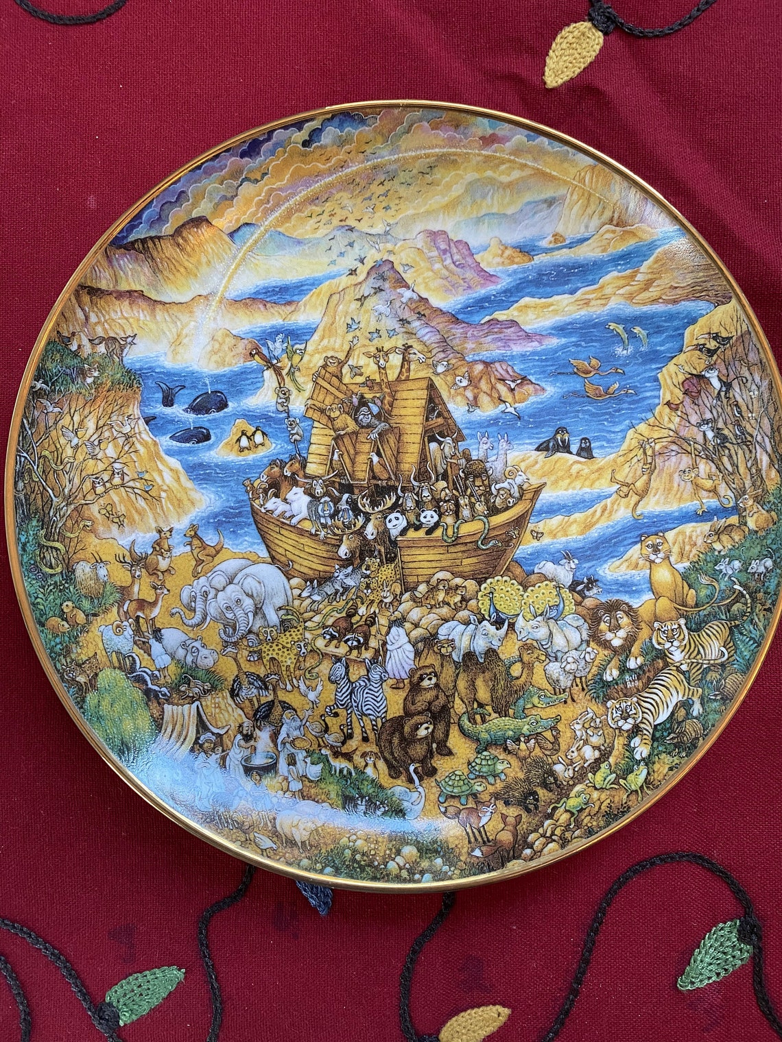 Limited Edition Franklin Mint Heirloom Plates set of 2 Etsy