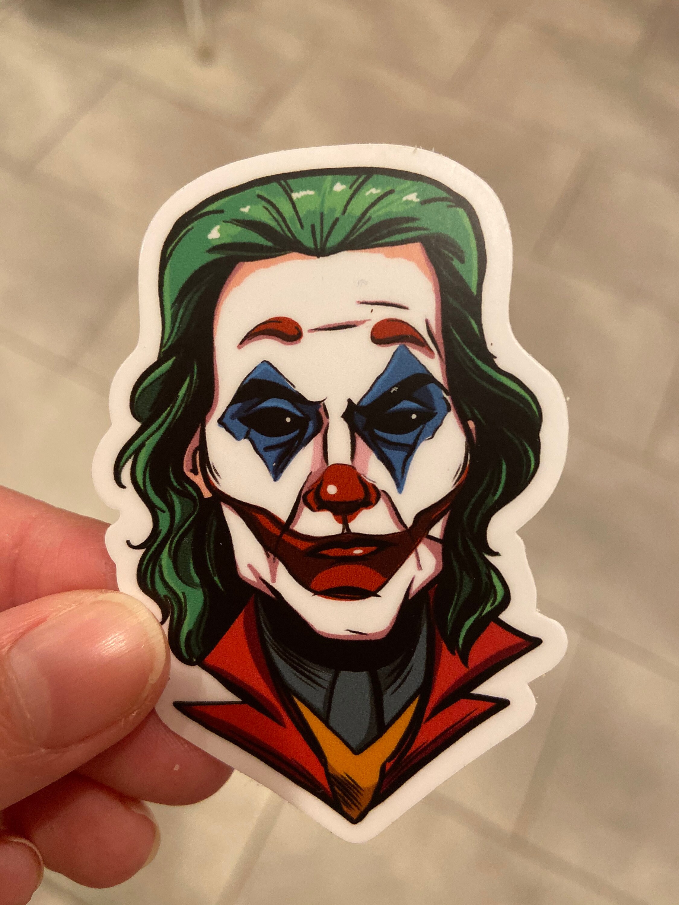 Joker Sticker Set Etsy