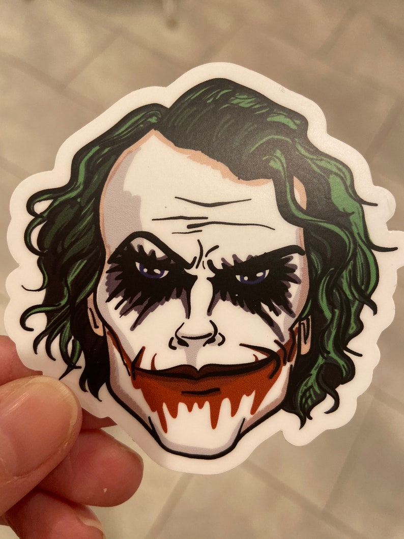 Joker Sticker Set Etsy