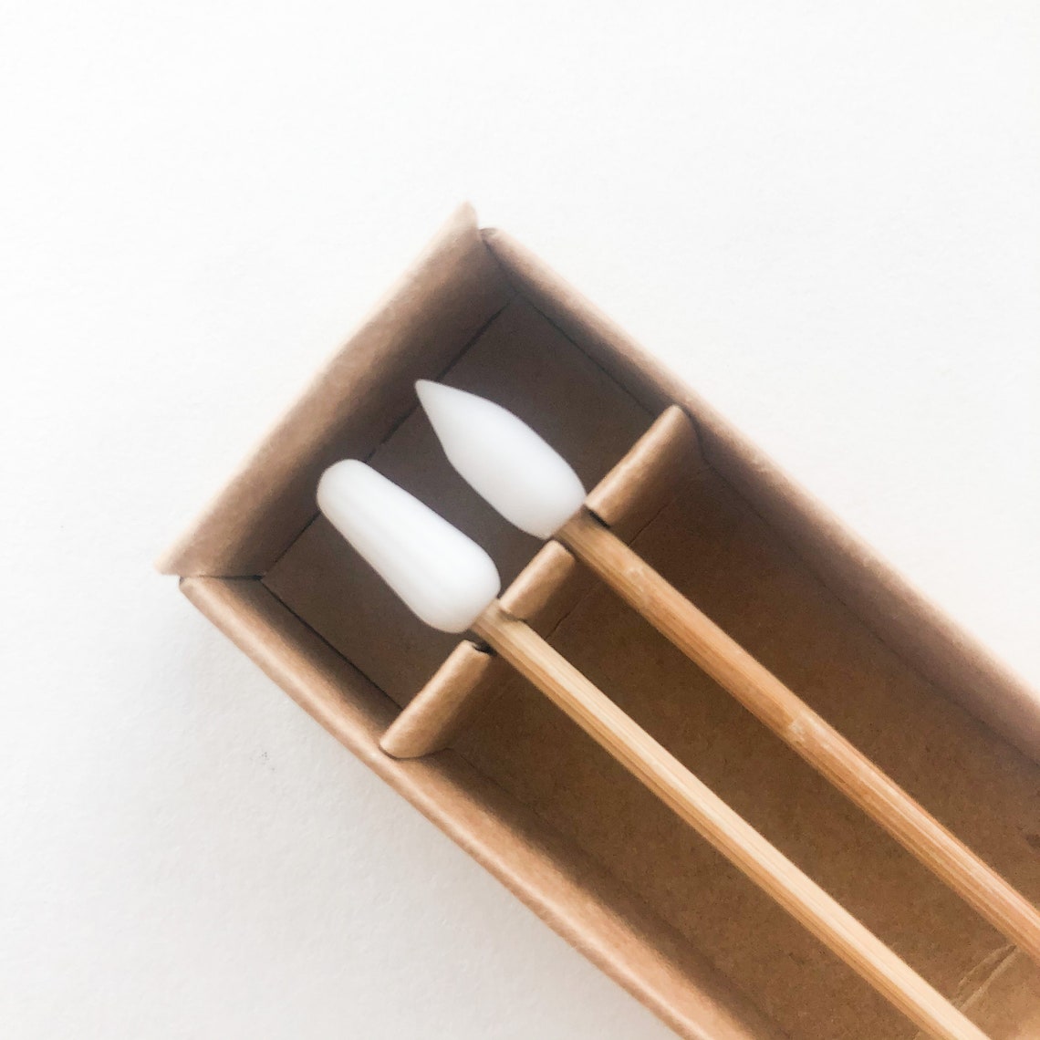 Reusable Bamboo Silicone Qtips Zero Waste Plastic Free Etsy