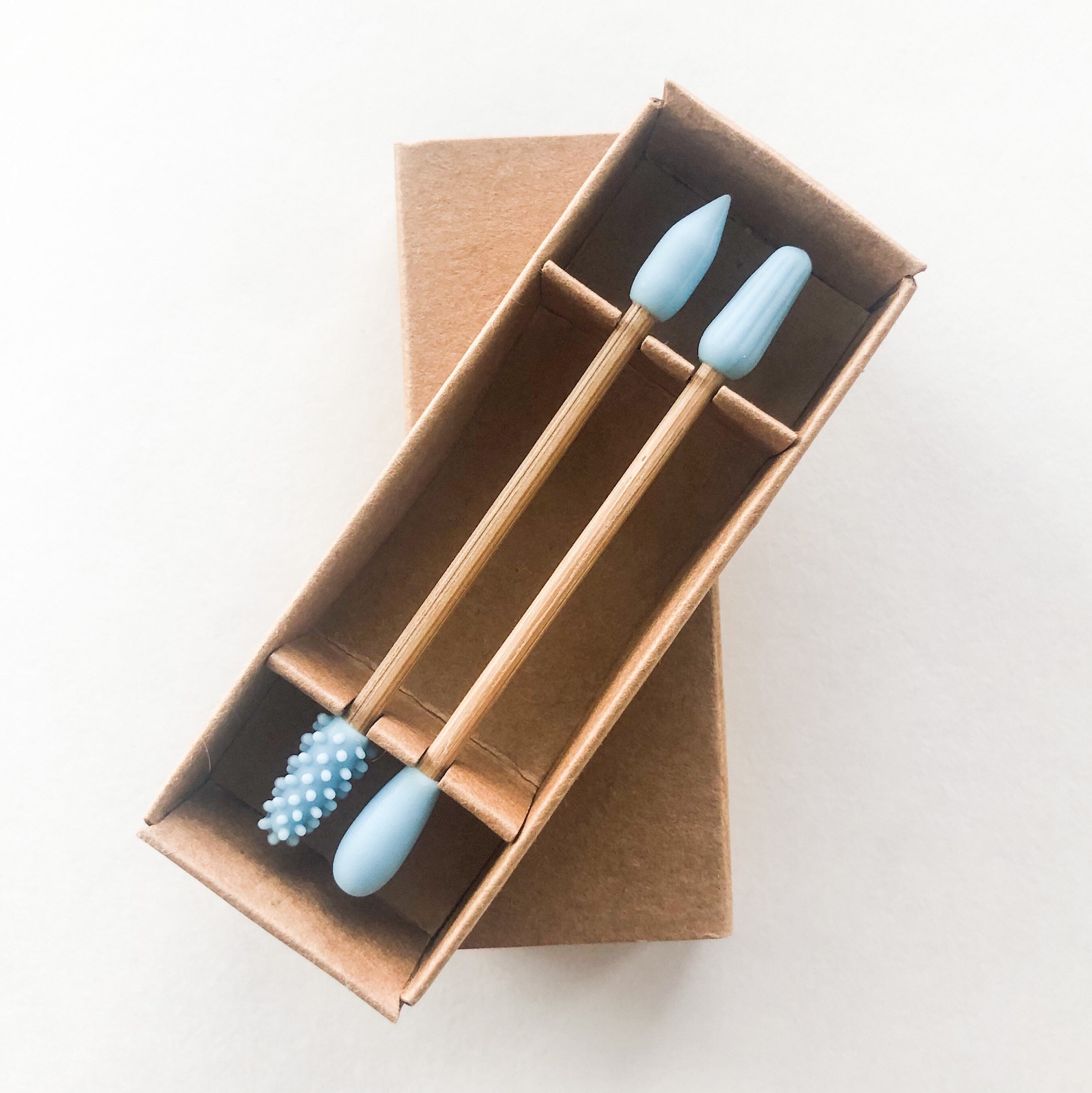 Reusable Bamboo Silicone Qtips Zero Waste Plastic Free Etsy