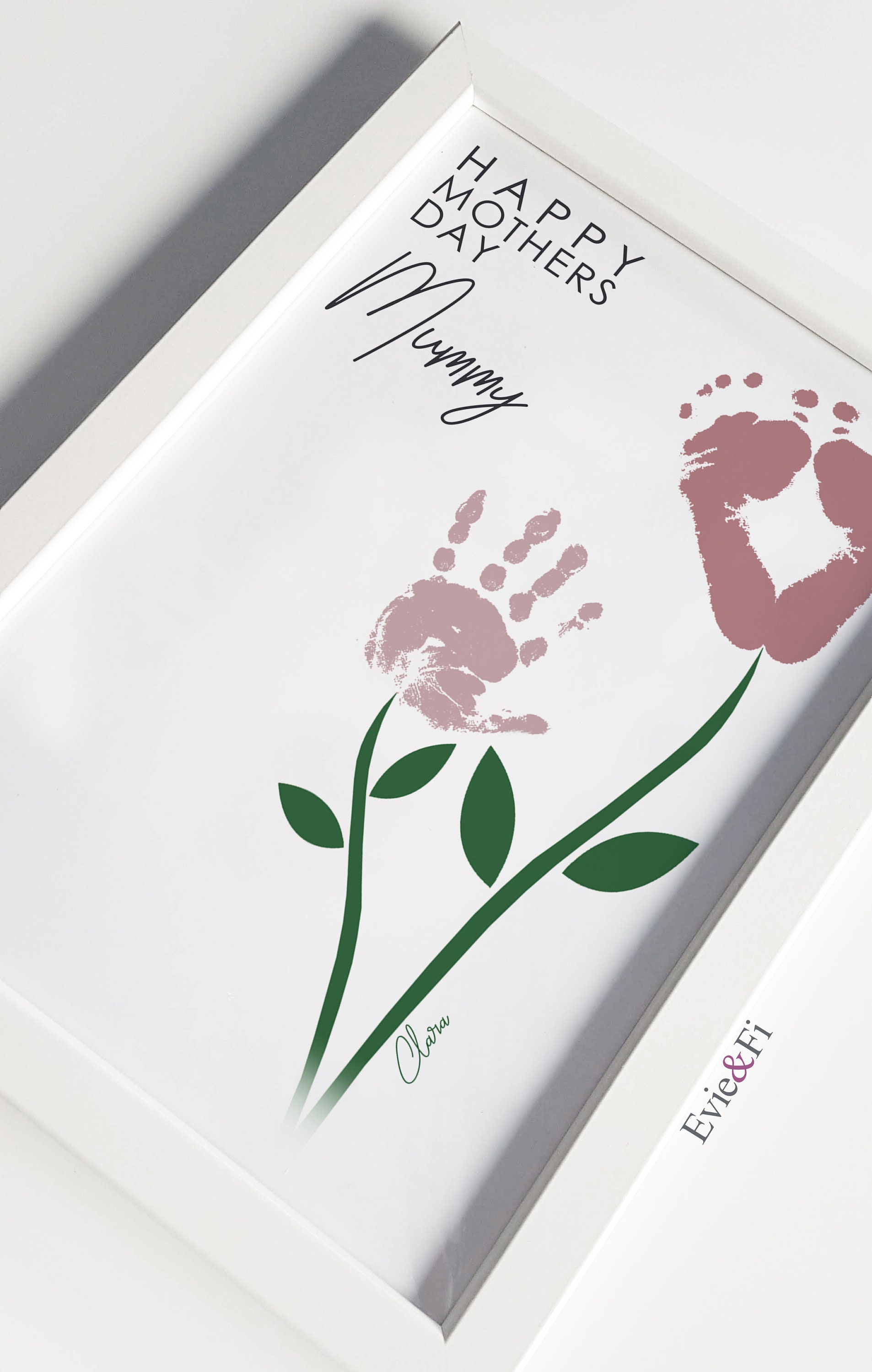 Un kit d'empreinte de bébé – Mieux Que Des Fleurs