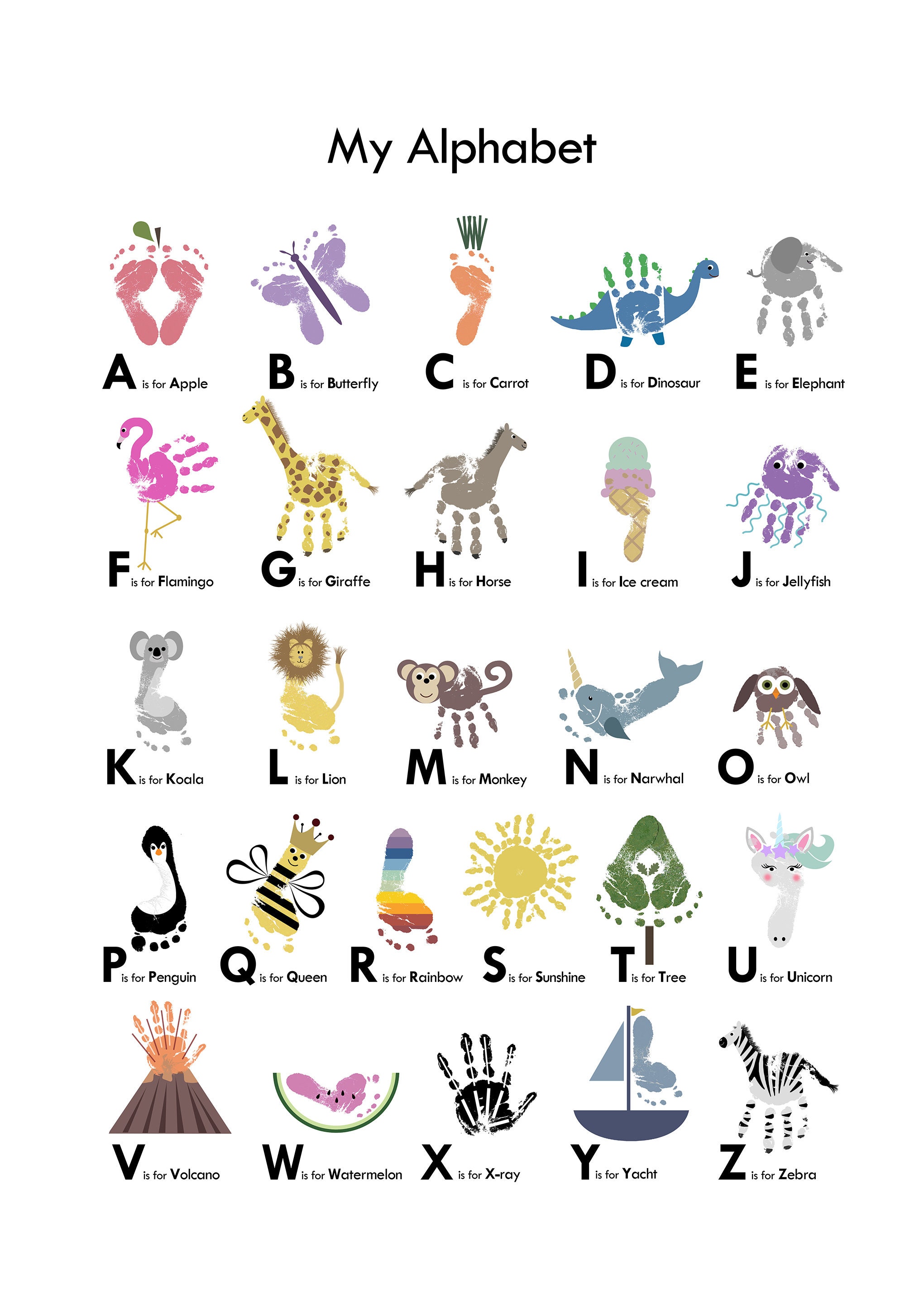 Handprint Animal Alphabet Ubicaciondepersonas cdmx gob mx handprint-animal-alphabet-ubicaciondepersonas-cdmx-gob-mx