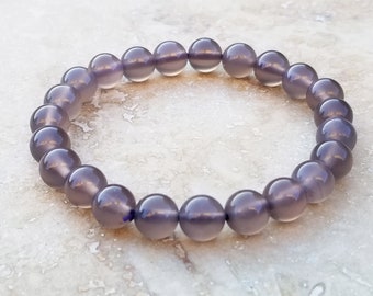 Purple Jade Bracelet