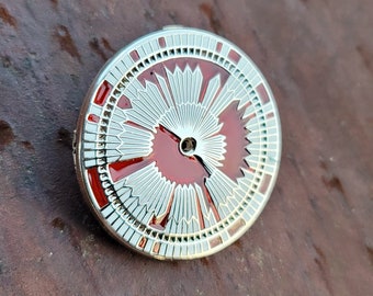 Perseverance Parachute Pin (Space Astronomy History Science Jewelry Solar System Star Enamel Hubble JWST NASA Planet Black Hole Galaxy Mars)