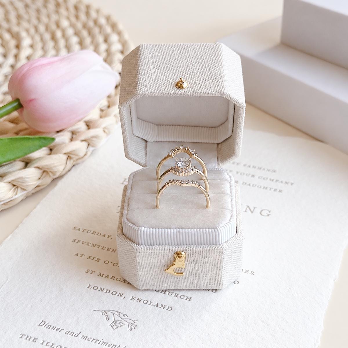 French Ring Box - Etsy