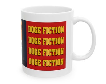 Tazza in ceramica Doge Fiction, 11 once