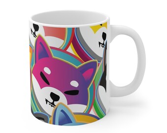 Tazza Pop Art Shiba Inu 11 once
