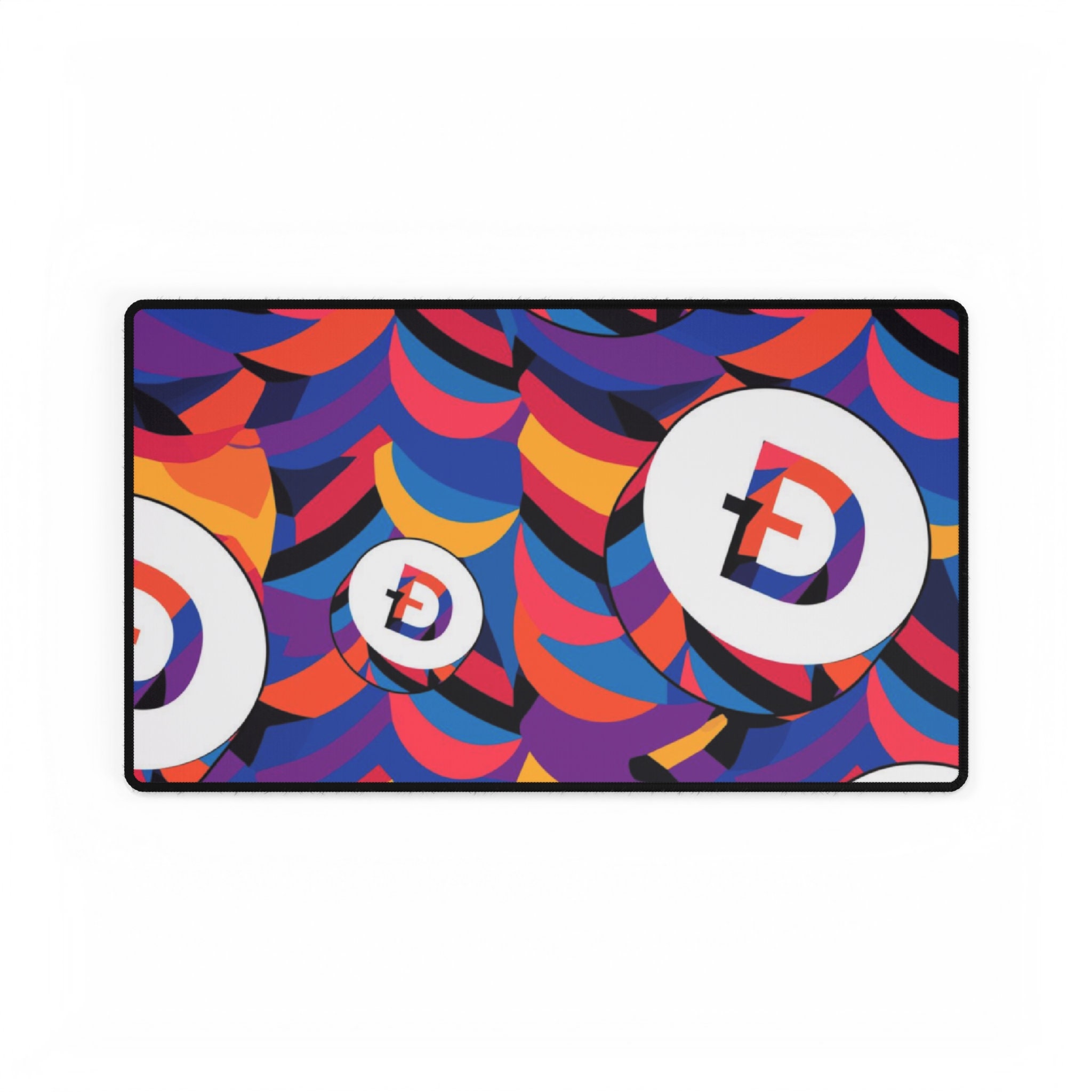 Dogecoin Abstrak Desk Mats - Etsy