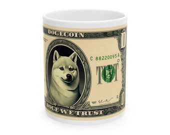 Tazza in ceramica In Doge We Trust, 11 once