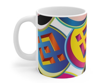 Tazza Pop Art Binance da 11 once