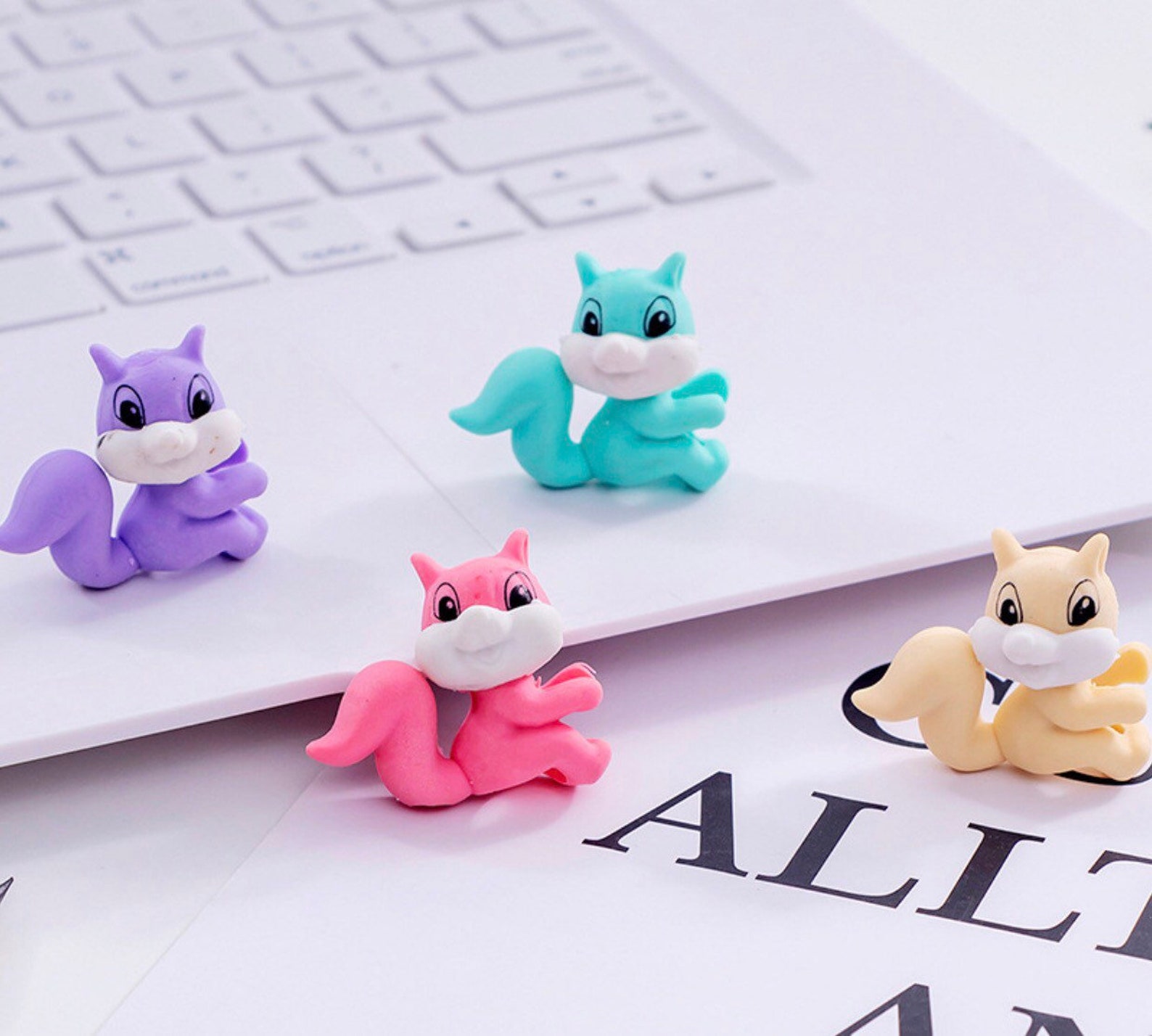 2x novelty squirrel erasers party bags gift kids love Etsy