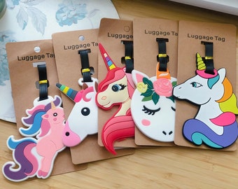 unicorn luggage for little girl