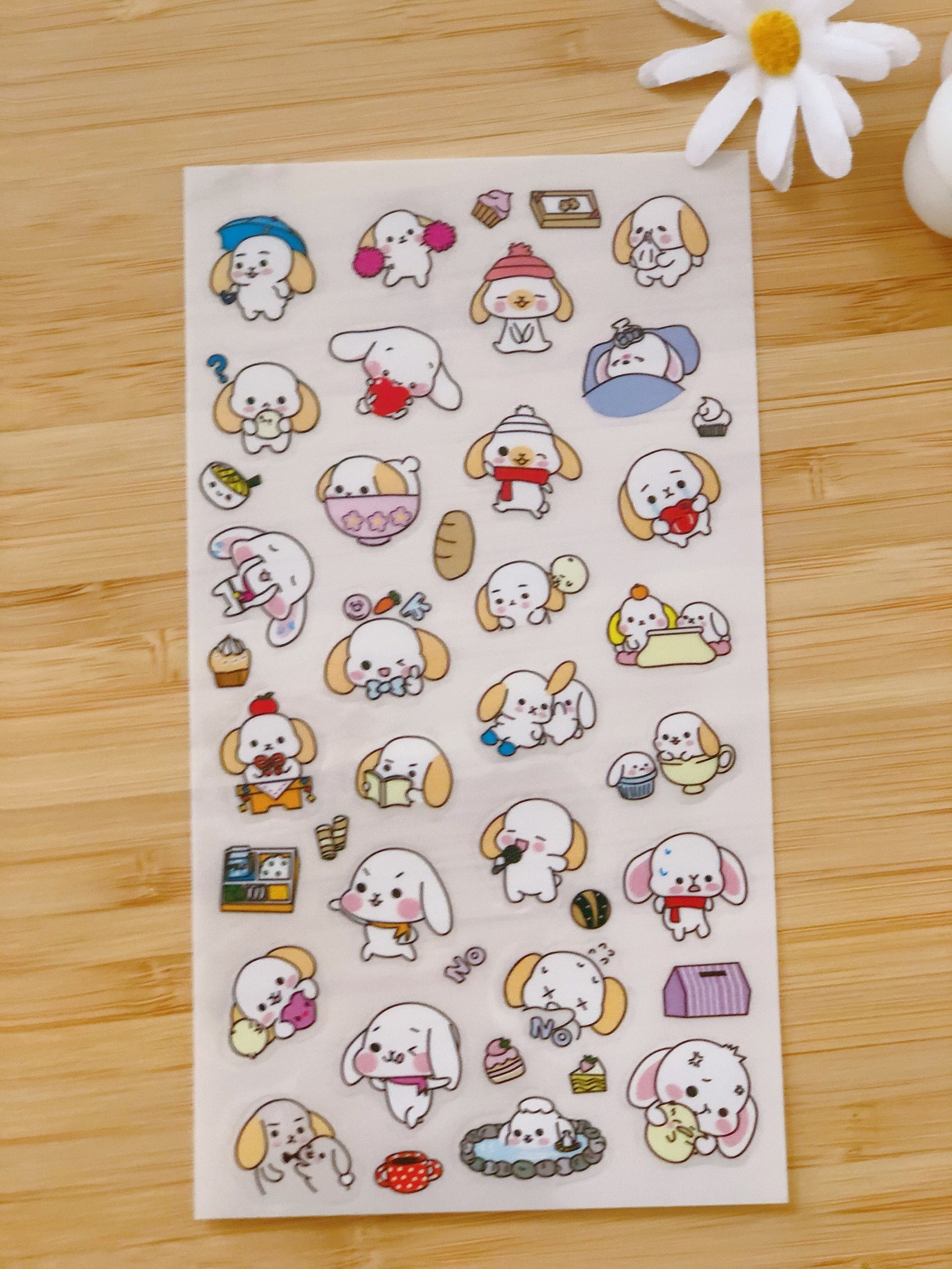 6 pages Cute dog puppy stickers diary kids love stationery Etsy