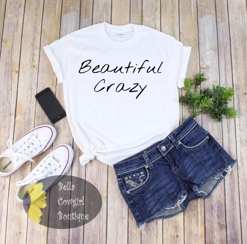 Beautiful Crazy Luke Combs TShirt Etsy
