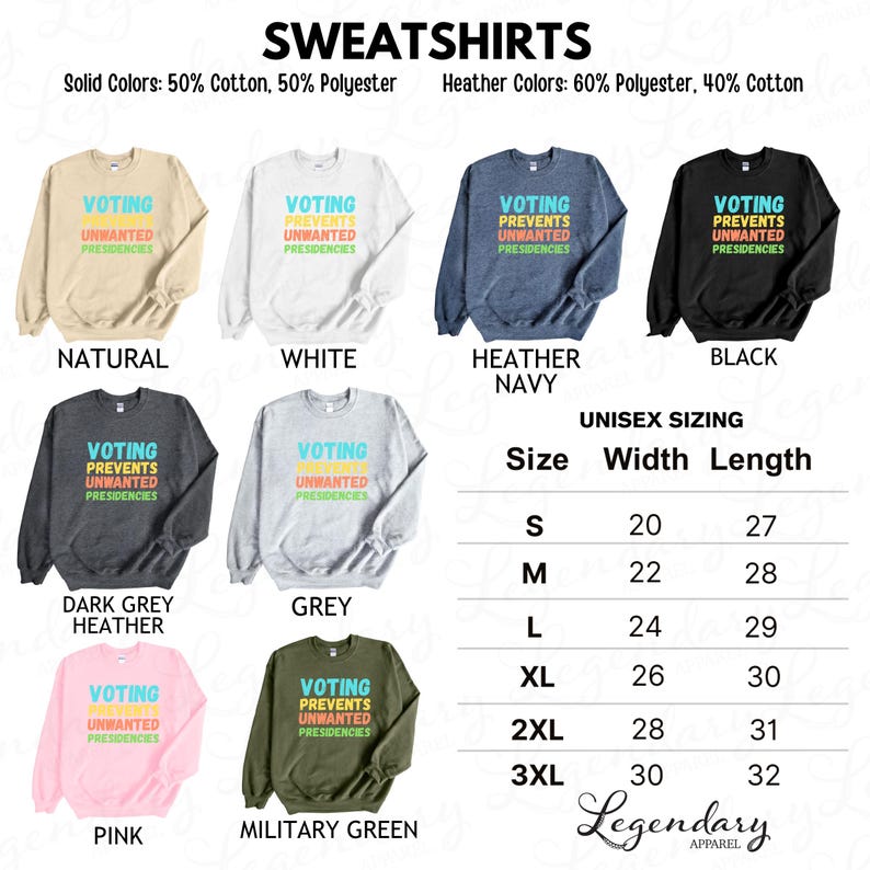 Funny vote shirt Voting prevents unwanted presidencies crewneck tee vneck tee long sleeve tshirt crewneck sweatshirt voter rights register to vote democrat shirt liberal tshirt democrat gift presidential election shirt right to vote shirt election shirt