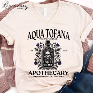 Aqua Tofana Shirt Aqua Tofana Apothecary Sweatshirt Poison The Patriarchy Shirt Funny Feminist Shirt Womens Rights Shirt Pro Choice TShirt