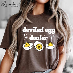 Deviled Egg Dealer Shirt, Thanksgiving Tee