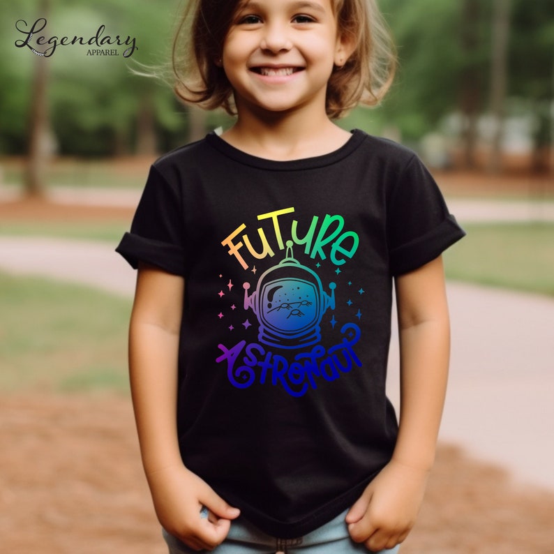 Future Astronaut Shirt in Infant Toddler Youth Sizes Space Tee Shirt Outer Space Themed Party Kids Party Outfit Future Astronaut Tee Shirt