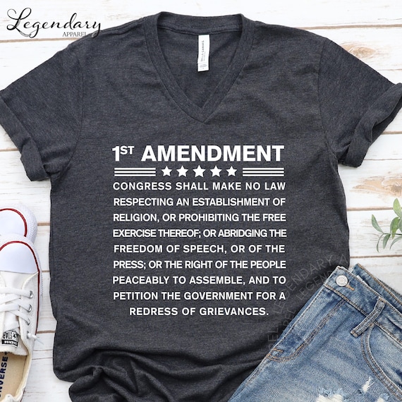 1st Amendment Shirt, Free Speech T-Shirt, Freedom Of Speech Sweatshirt