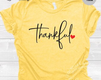 Camiseta de agradecimiento para el Día de Acción de Gracias, linda camiseta de agradecimiento para el Día del Pavo, atuendo de Acción de Gracias para mujeres, vibras positivas, camiseta con mentalidad de gratitud