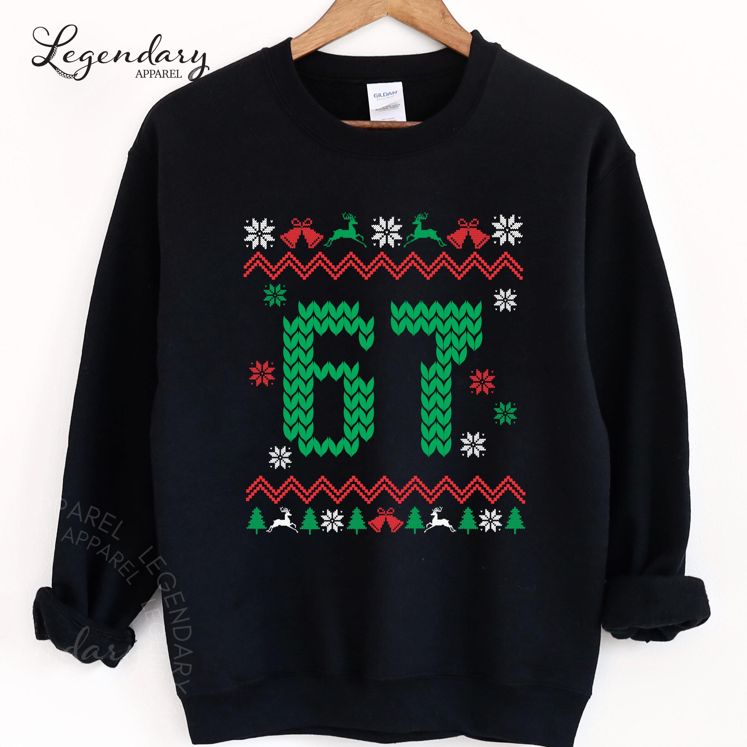 nike ugly christmas sweater air force 1