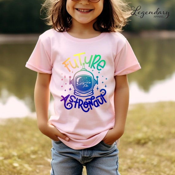 Future Astronaut Shirt in Infant Toddler Youth Sizes Space Tee Shirt Outer Space Themed Party Kids Party Outfit Future Astronaut Tee Shirt