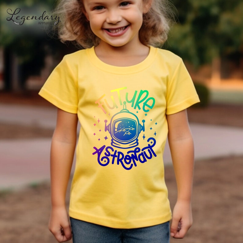 Future Astronaut Shirt in Infant Toddler Youth Sizes Space Tee Shirt Outer Space Themed Party Kids Party Outfit Future Astronaut Tee Shirt