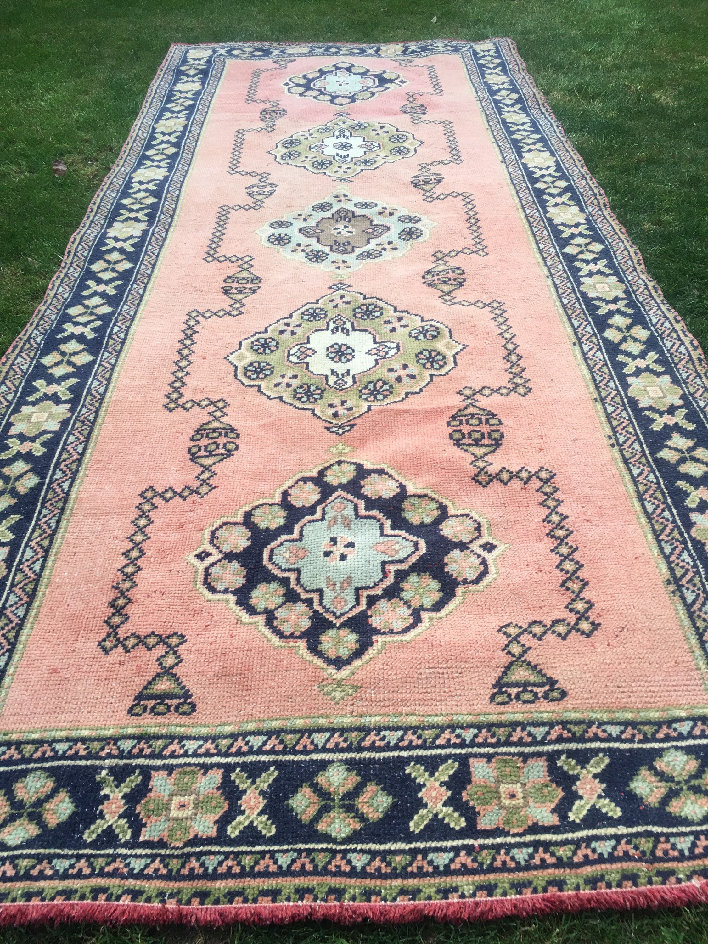 Farmhouse Vintage Runner RugRunner RugFREE SHIPPINGTurkish Etsy