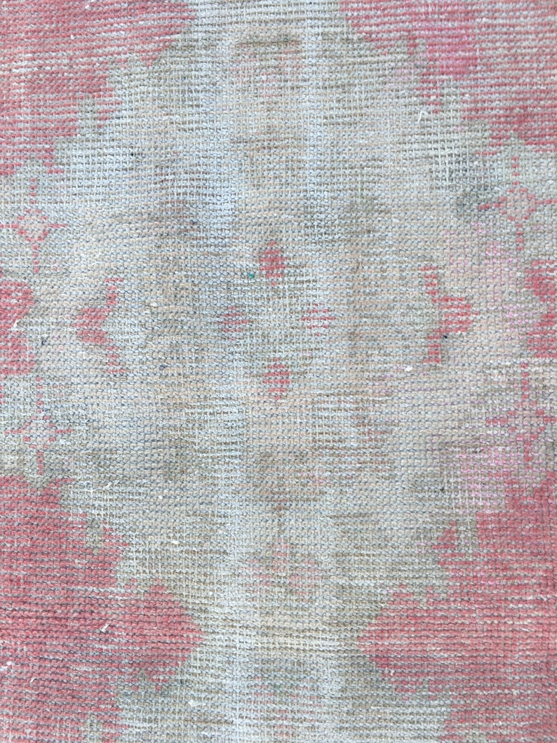 Turkish Runner Rugbeige Pink Grey Rug Runners for Etsy