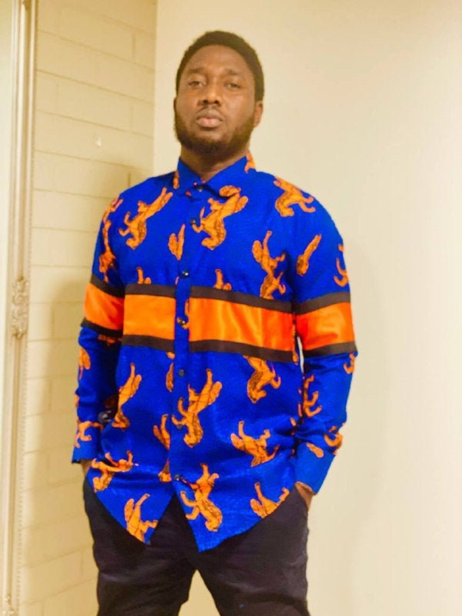 Afrikanisches Tshirt für Männer Herren Afrikanische ...