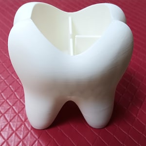 Tooth Shaped Toothbrush Holder