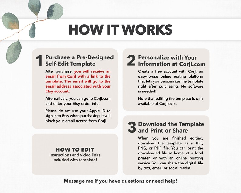 Purple Flowers Birthday Party Invitation Template, Printable and