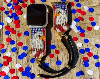 Correa de Apple Watch con diseño de águila (solo estampado)