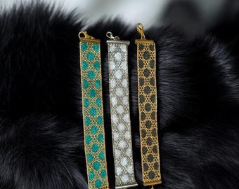 Elegant Sparkling Beaded Bracelet