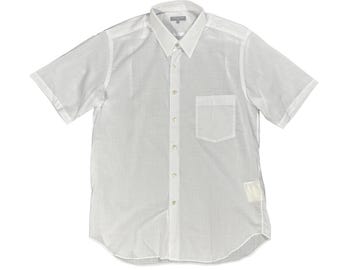Camisa blanca con botones de Comme Des Garcons Homme