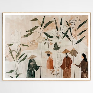 Capturing the Beauty of the Philippines Art Print | Traditional Filipino Culture, Perfect for Living Room Display, Special Collector&#39;s Gift