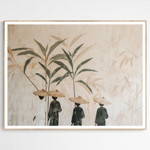 Beautiful and Rare Filipino Villagers Art Print | Cultural Home Decor Gift Idea, Essence of the Philippines, Philippines Travel