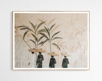 Stampa artistica di splendidi e rari abitanti del villaggio filippino / Idea regalo per decorazioni culturali per la casa, Essenza delle Filippine, Viaggi nelle Filippine