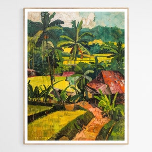 Impressive Filipino Philippines Art Print | Filipino Heritage Wall Decor, Perfect Birthday Gift for Travel Lovers, Travel & Culture Home Art