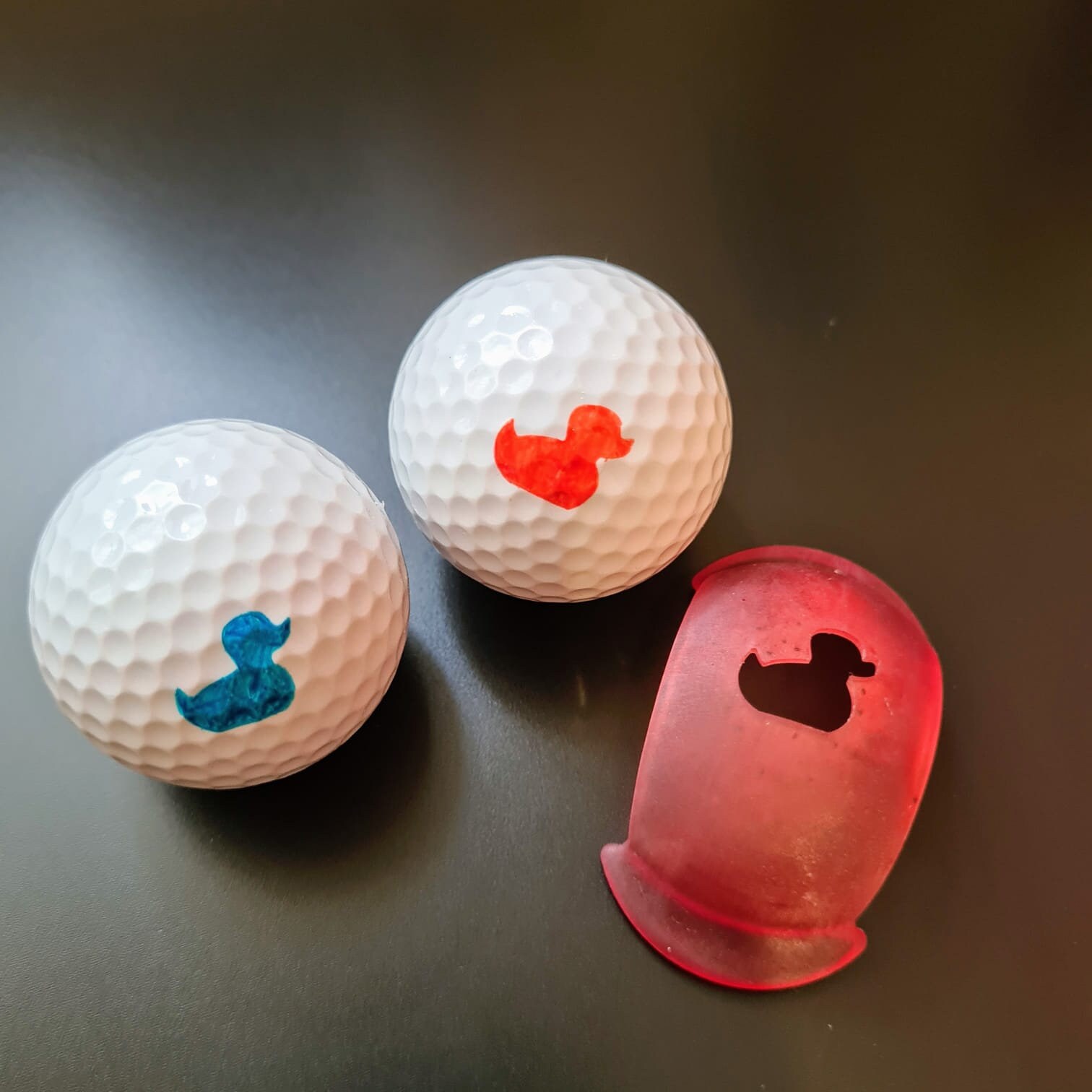 Duck Golf Ball Marker/Stencil Etsy