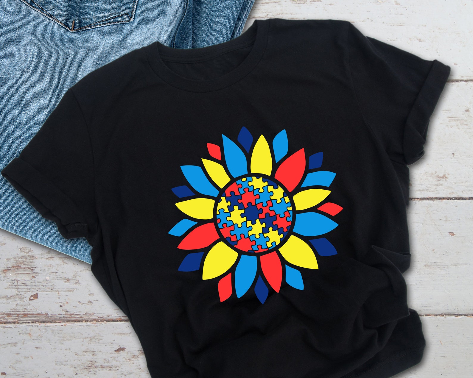 Free Free 178 Sunflower Autism Svg SVG PNG EPS DXF File