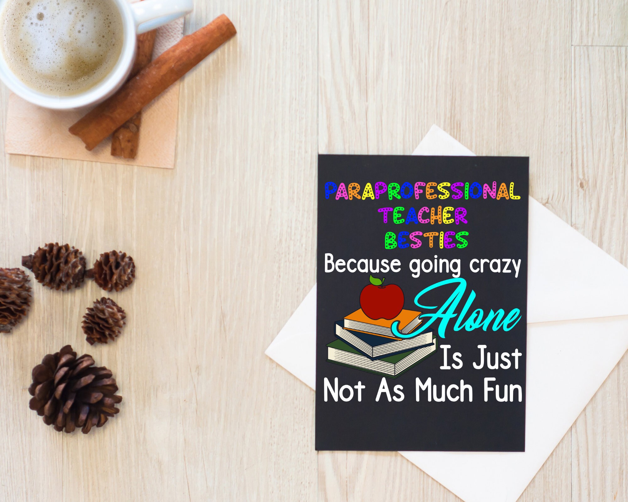 Download Paraprofessional Teacher Besties Crazy Alone SVG Cute Cut | Etsy