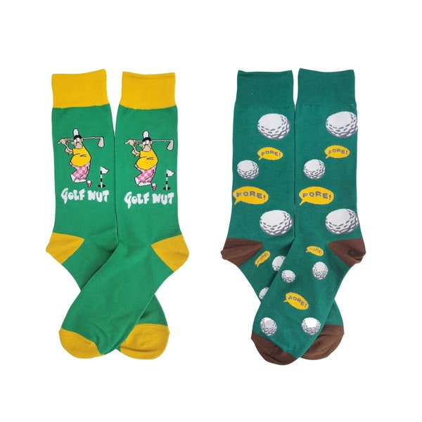 Novelty Golf Socks Etsy