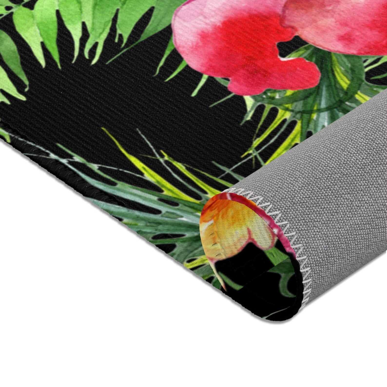 Tropical rug Hawaiian flower rug hibiscus rug tropical Etsy