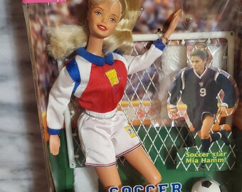 soccer barbie 1998