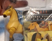 Spirit Stallion of the Cimarron Indian Figure toy NRFP 2002 Burger King collectible millennial memories cake topper part of a set