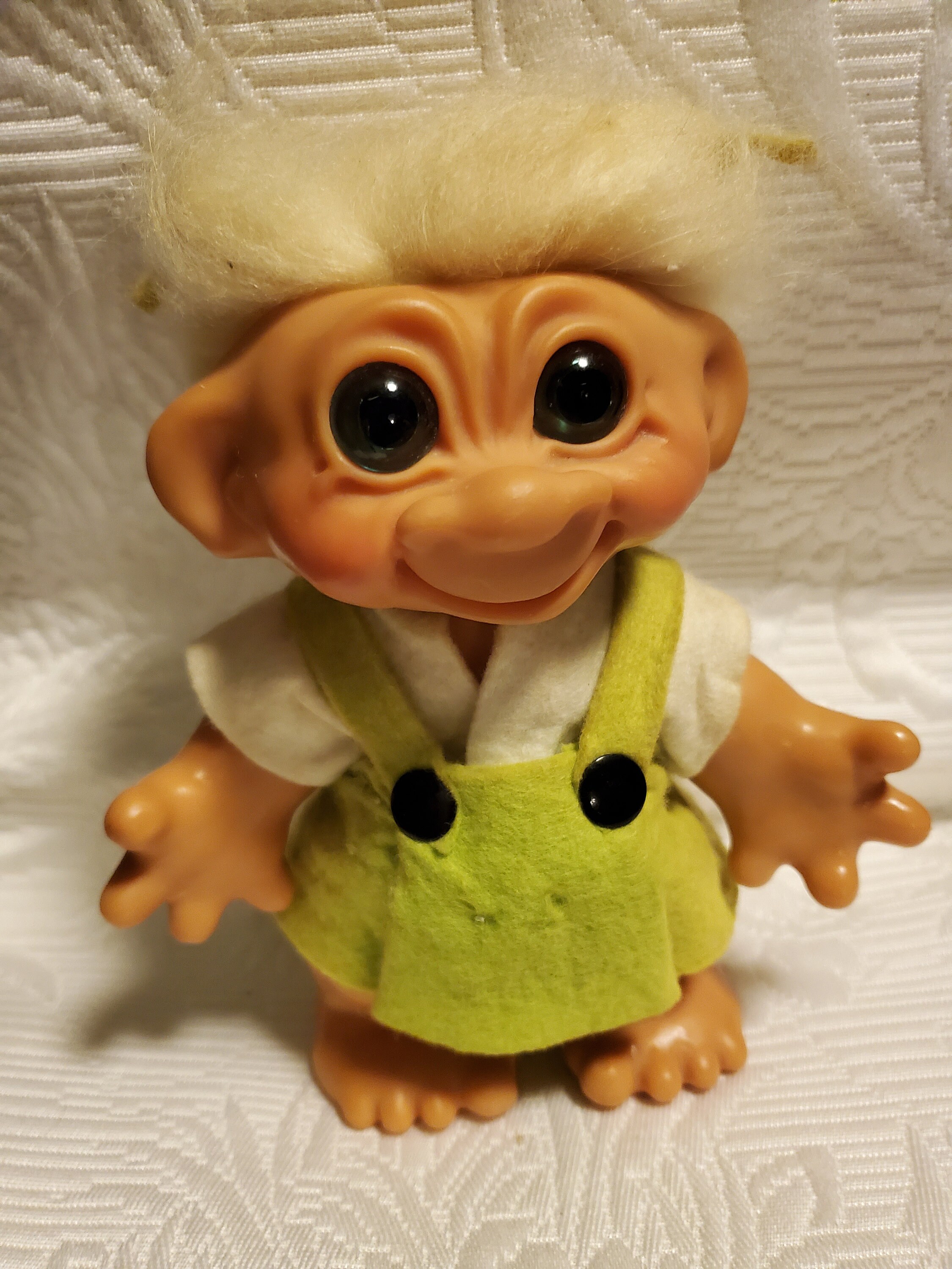 Dam Troll Bank Vintage Made 1960s White Haired Troll Doll 7 - Etsy Israel