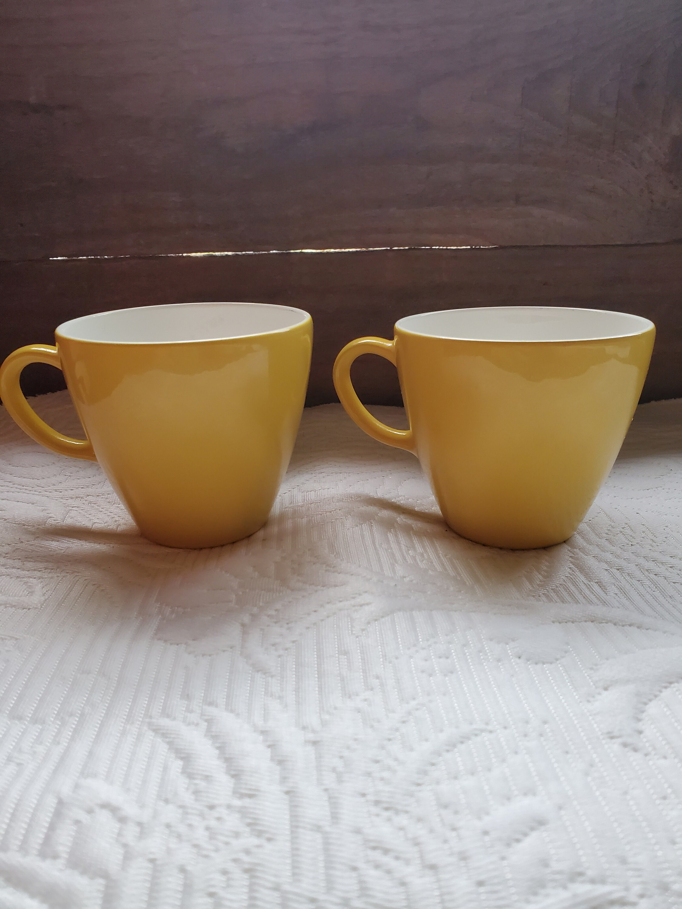 CorningWare Corning Ware Mustard Yellow Coffee Cup Mug Pyrex Bright Replacement 